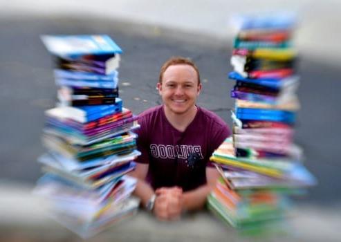Redlands Grad Jordan Buttner ’17 Aims to Deliver Love of Reading to Kids